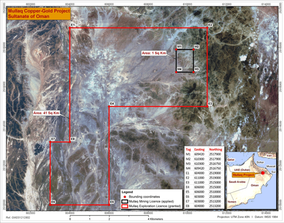 Mullaq Copper and Gold